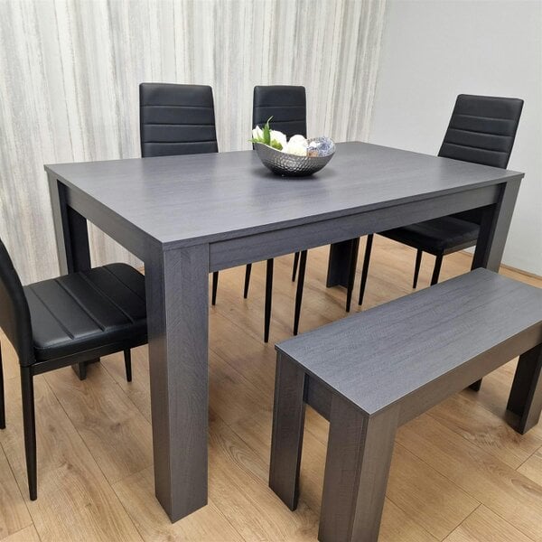 Kosy Koala Dining Table Set with 4 Chairs and a Bench Dining Room and Kitchen table set of 4