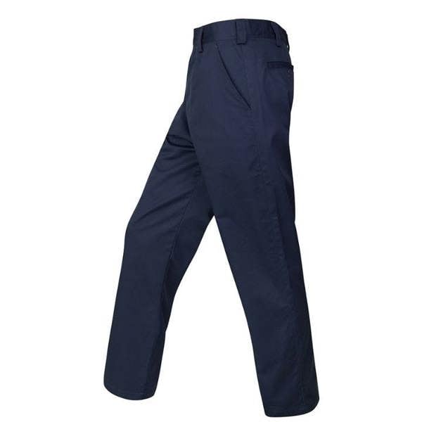 Navy Blue Hoggs of Fife Bushwhacker thermal stretch trousers ideal for work or dog walking