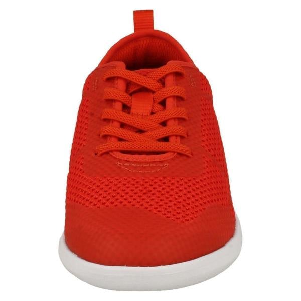 Clarks Childrens Boys Girls Clarks Lace Up Trainers Scape Soar K