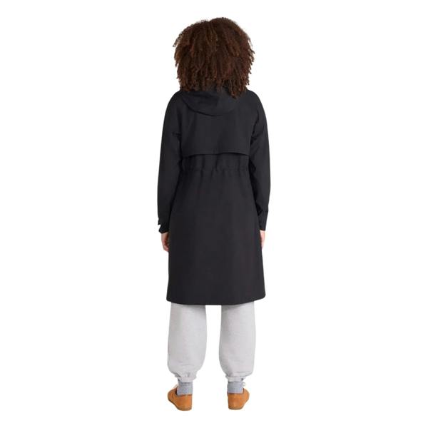 Animal Womens/Ladies Jade Long Length Waterproof Jacket - Black - 