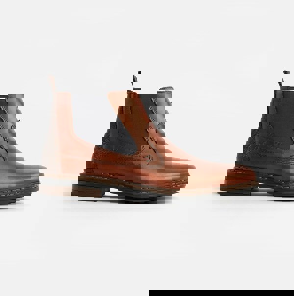 Rieker 17654-22 Mens Leather Boots - Brown