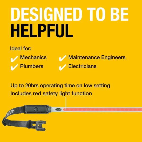 Ring Automotive Ring MAGflex 1000 Lumen LED Work Light Inspection Lamp Rechargeable Super Flex