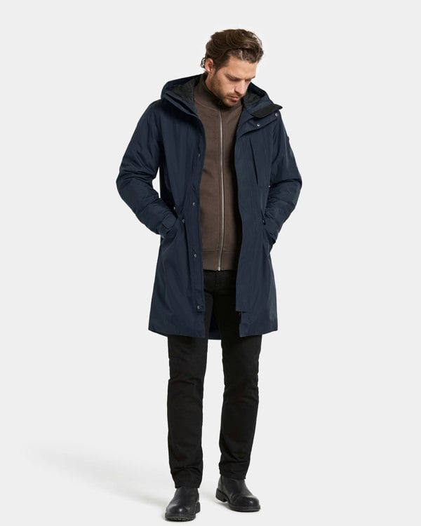 Didriksons Kenny 8 Unisex Parka - Dark Night Blue 999