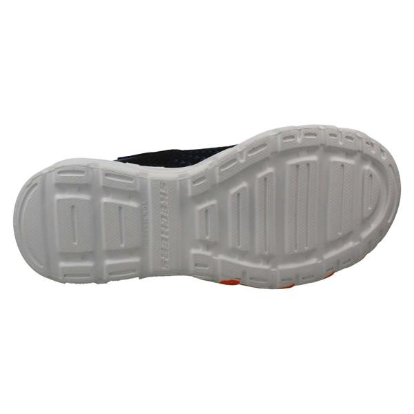 Skechers Boys Skechers Light Up Hook and Loop Casual Trainers Flex Glow Bolt 400138
