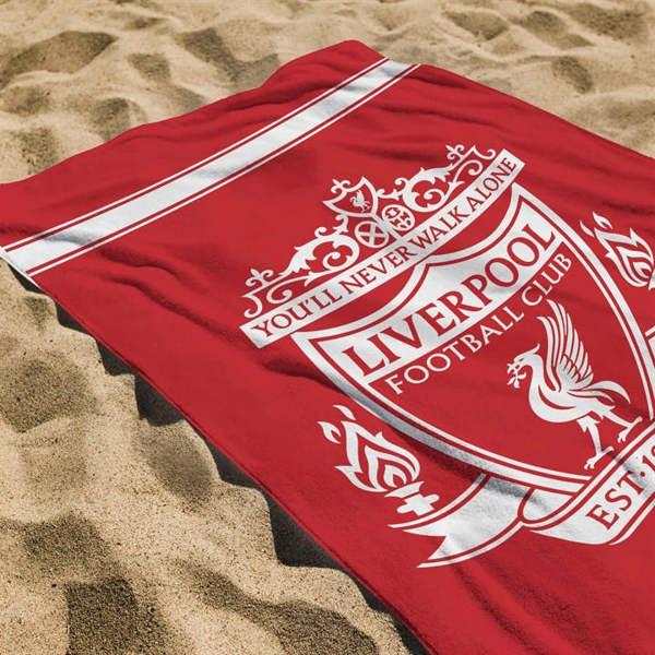 Liverpool FC YNWA Towel, Bedroom, Sports, Gift