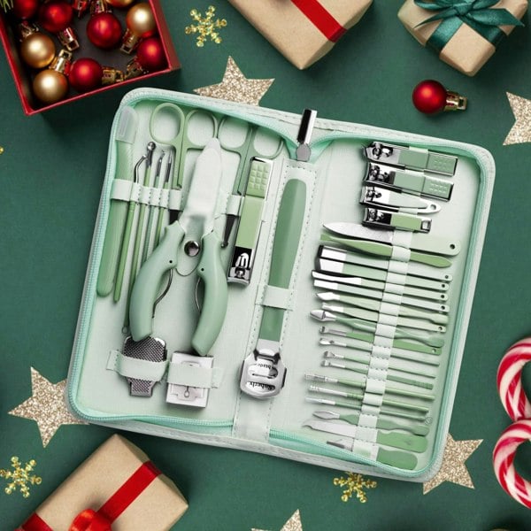 smartbies Manicure Set 35pcs Nail Clippers Pedicure Kit