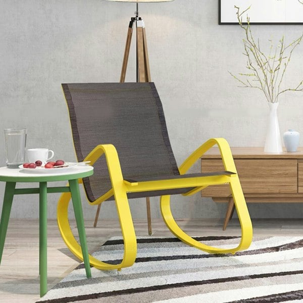 IP023 Modern Rocking Chair, Indoor/ Outdoor Furniture-Weilai Concept-Weilai Concept