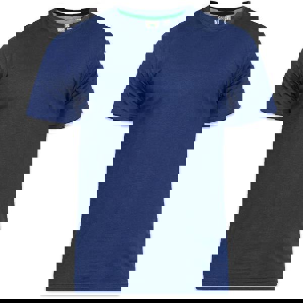 Duke Mens D555 Flyers Crew Neck Kingsize T-Shirt - Navy