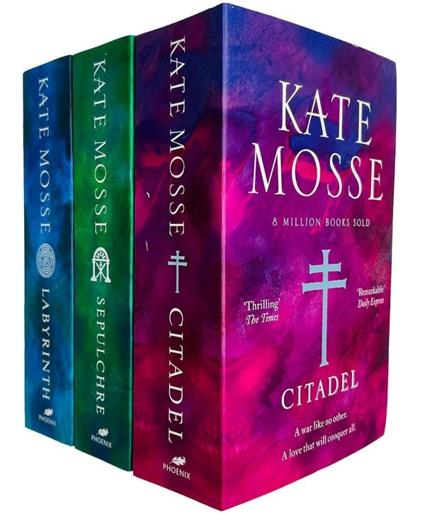 Orion Languedoc Series 3 Book Set By Kate Mosse Labyrinth, Sepulchre & Citadel