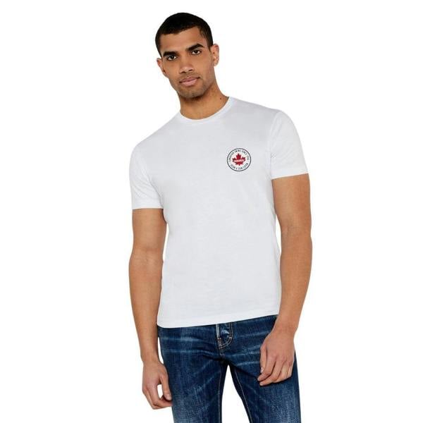 DSquared2 Unisex Adult Cotton Casual T-Shirt - White - 