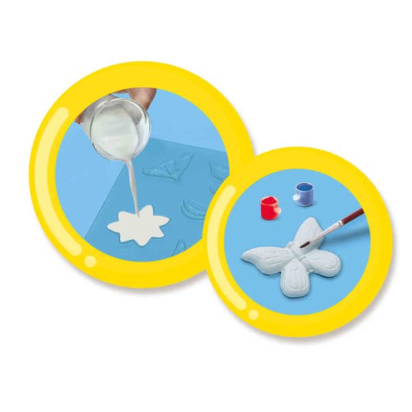 SES Creative Casting and painting - Butterfly and glitter