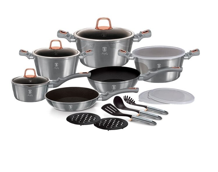 Berlinger Haus 18-Piece Cookware Set Berlinger Haus BH-7037 Moonlight Collection