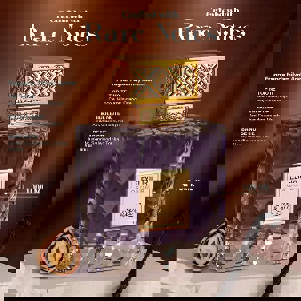 Sapil Elixir Of Dubai 100ml Eau de Parfum rare notes visual