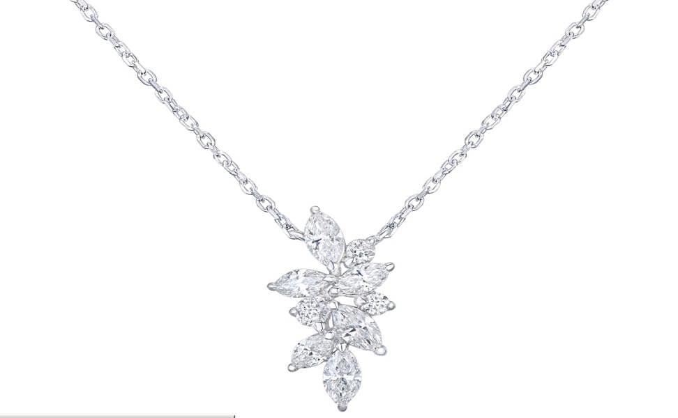 Sarah Layton Diamond Pendant, 0.5ct - 9ct White Gold