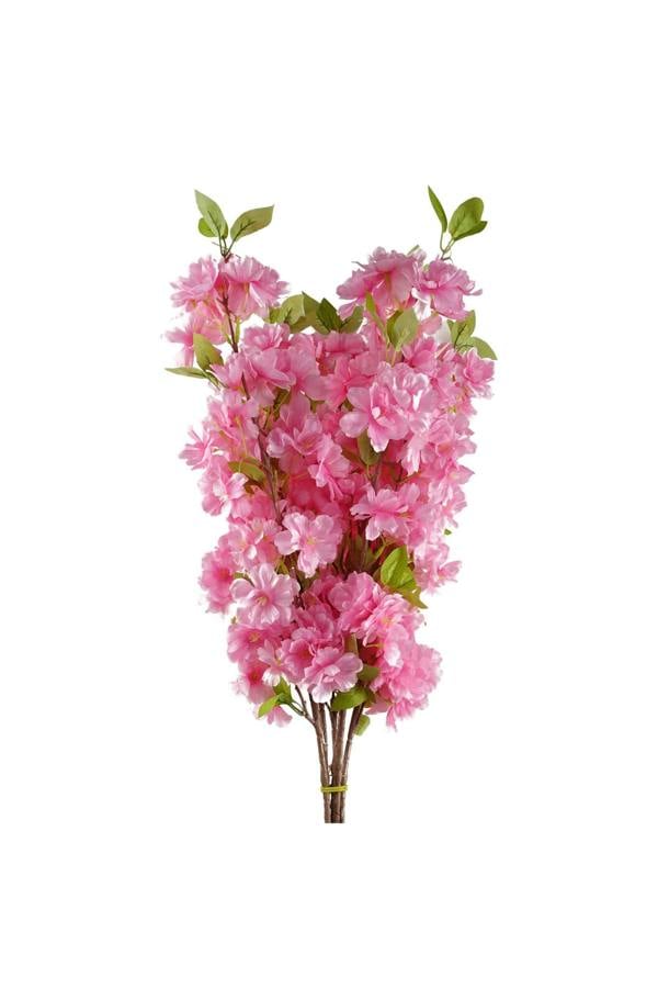 Dyzi Pack Of 6 Artificial Blossom Silk Flower Stems