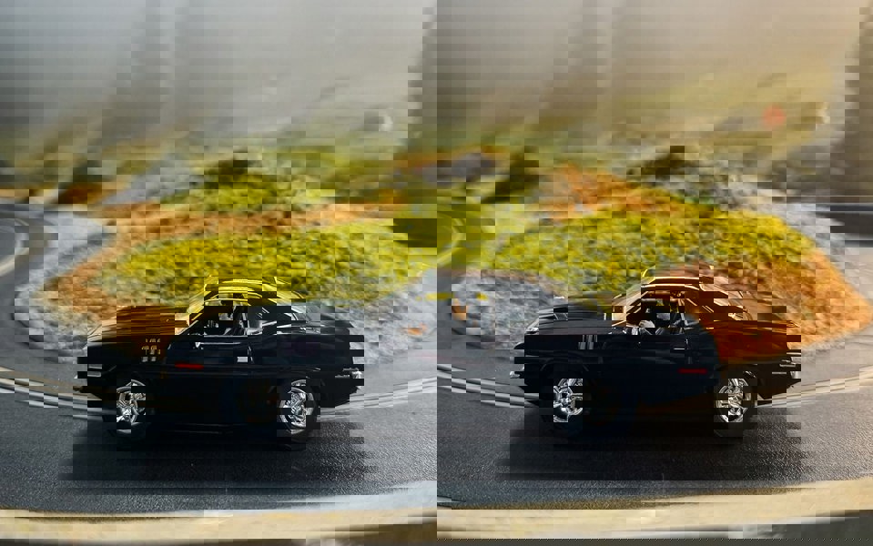 Scalextric John Wick Plymouth Barracuda John Wick Chapter 4 1:32 Scale Scalextric C4595