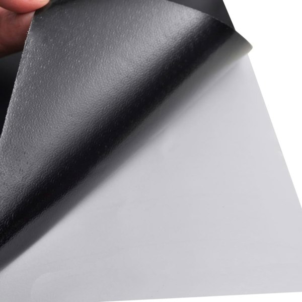 Berkfield Car Films 2 pcs Matt Black 100x150 cm+50x150 cm