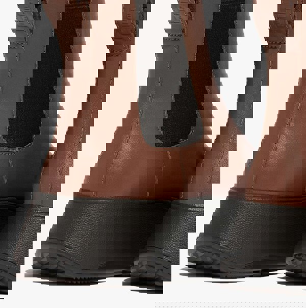 FitFlop F-MODE FLATFORM Womens Chelsea Boots Rich Brown