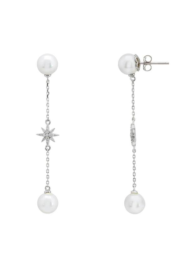 Push backing of the earrings.