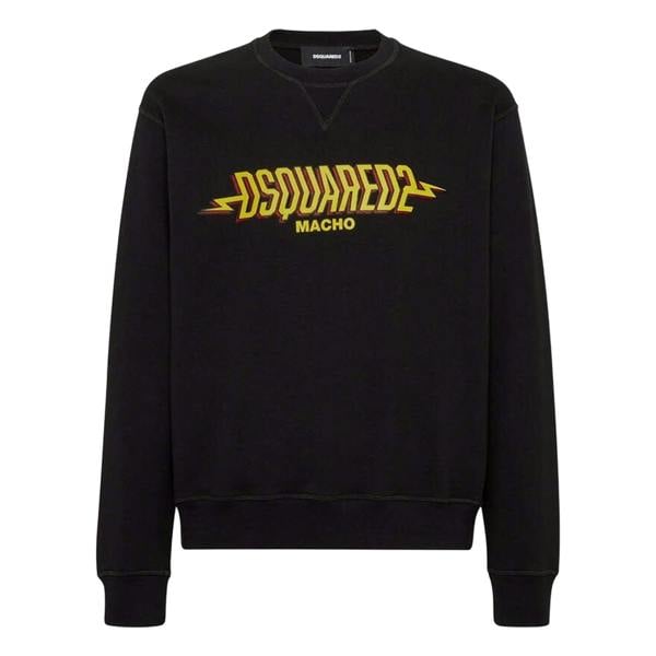 Dsquared Macho Sweatshirt   in  Black