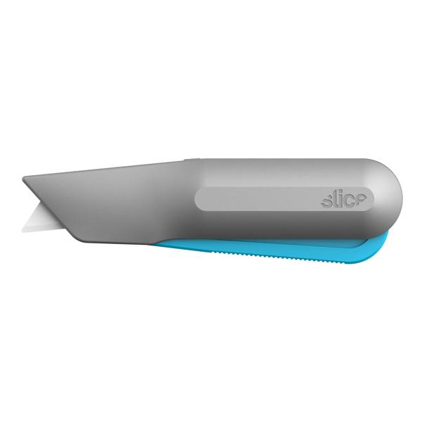 Slice Smart-Retracting Metal Squeeze Knife Open Blade - DaltonSafety