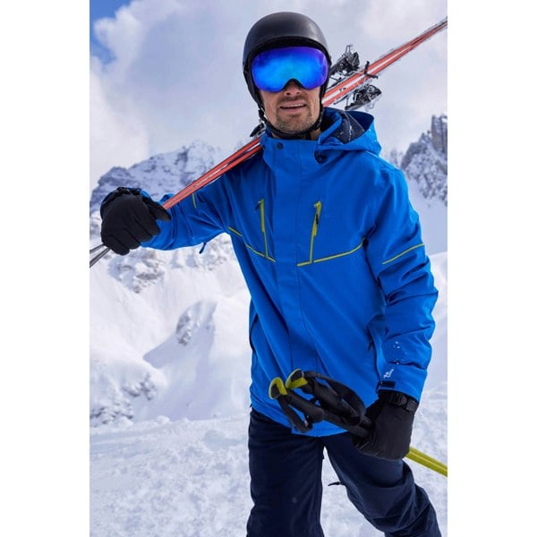 Mountain Warehouse Mens Galactic III Extreme Ski Jacket - Bright Blue