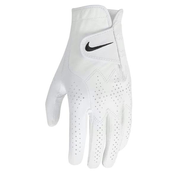 Nike Mens Tour Classic IV Leather Golf Glove - White - 