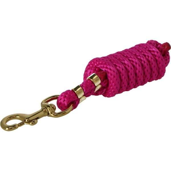 Shires Topaz Horse Lead Rope - Raspberry