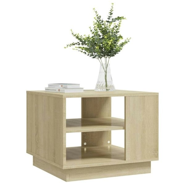 Berkfield Coffee Table Sonoma Oak 55x55x43 cm Engineered Wood