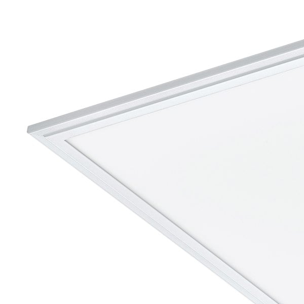 EGLO Salobrena 1 Ultra-Slim Modern White Square LED Ceiling Light WBS