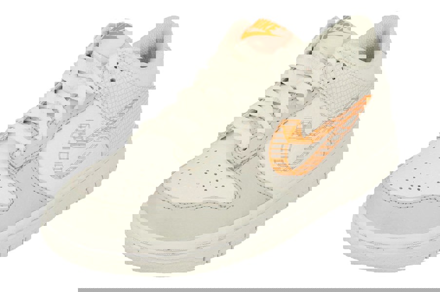 Nike Dunk Low Se GS M Trainers Dr0171  100 - White Total Orange 100 - Photo 0