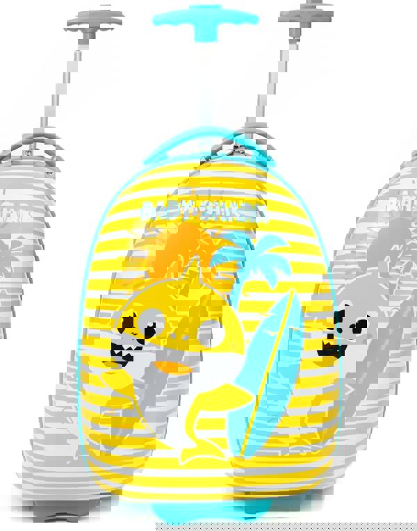 Baby Shark Unisex Kids Yellow Small Suitcase (One Size)