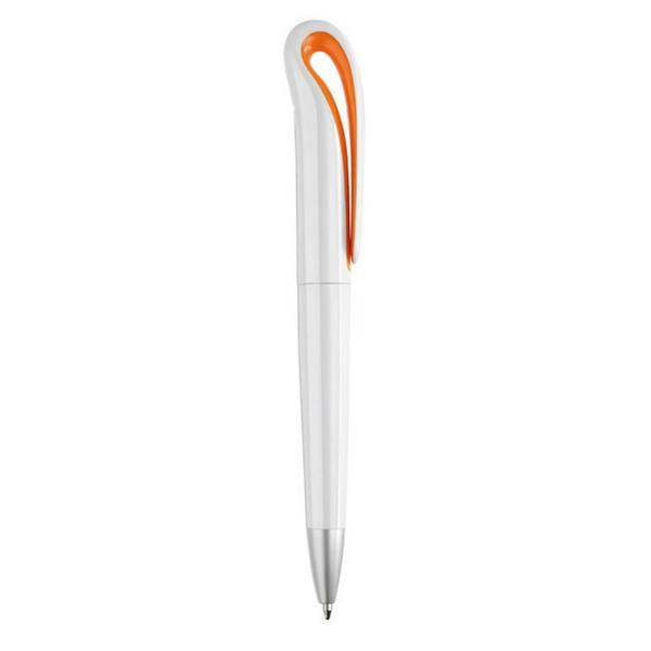 MidOcean Whiteswan Ballpoint Pen - Orange - 
