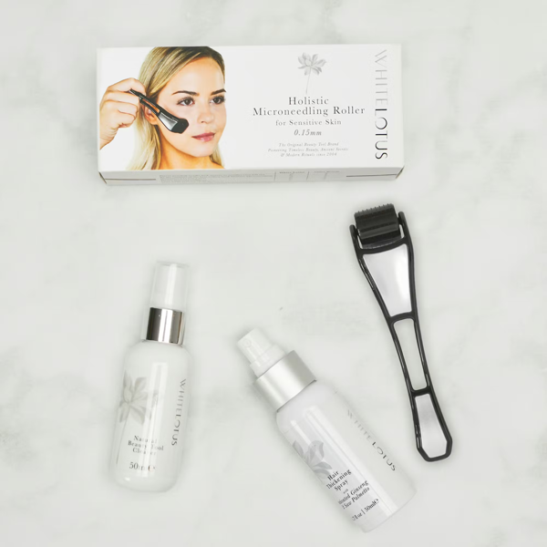 White Lotus Beauty Hair Thickening Spray with Activated Ginseng and Saw Palmetto