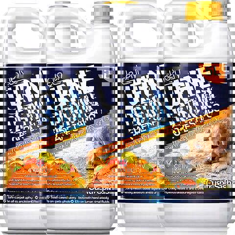 Cleenly Enzyme Destroying Carpet Shampoo Cleaning Detergent (10 litres) - Digests Salts