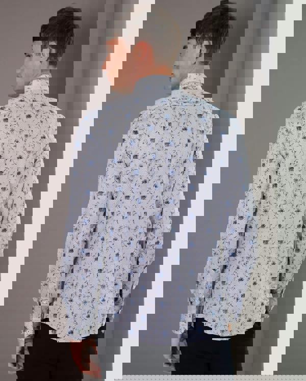 Steel & Jelly Limited Edition Mini Arrow Floral Print Long Sleeve Shirt