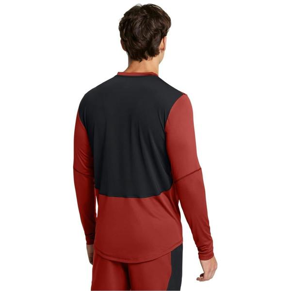 Under Armour Mens Regular Long-Sleeved T-Shirt - Orange - 