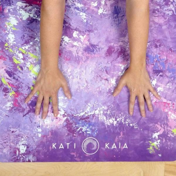 Kati Kaia Circe Purple Gallery Artistry Yoga & Pilates Mat