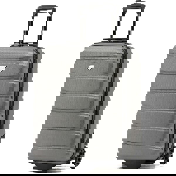 Flight Knight 45x36x20cm EasyJet Free Cabin Bag 2 Wheel Suitcase Hard Shell Carry On