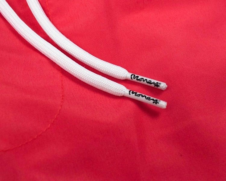 Money Copyright Swim Shorts Red