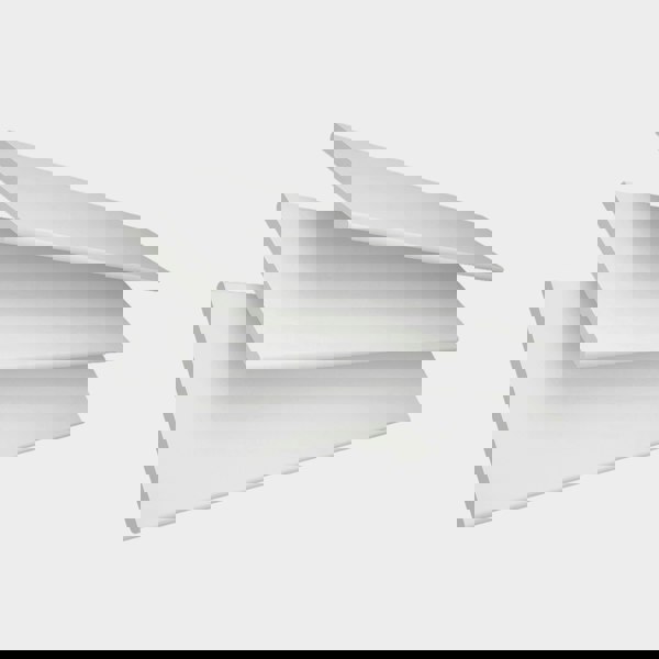 NewEdgeBlinds Serene Smooth Finish Faux Wood Venetian Blinds with Strings  (130cm drop)