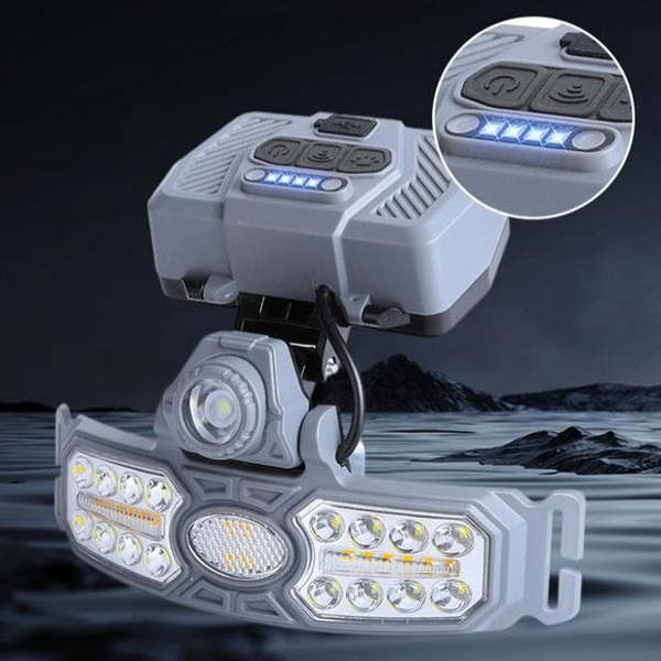 Leaper Waterproof Long-lasting Emergency Motion-sensing Headlamp