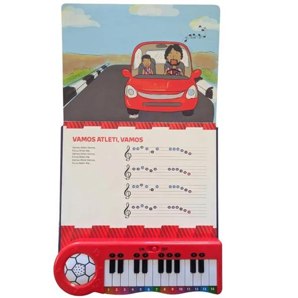 Atletico Madrid Piano Book, Activity & Colouring Books, Sports, Gift