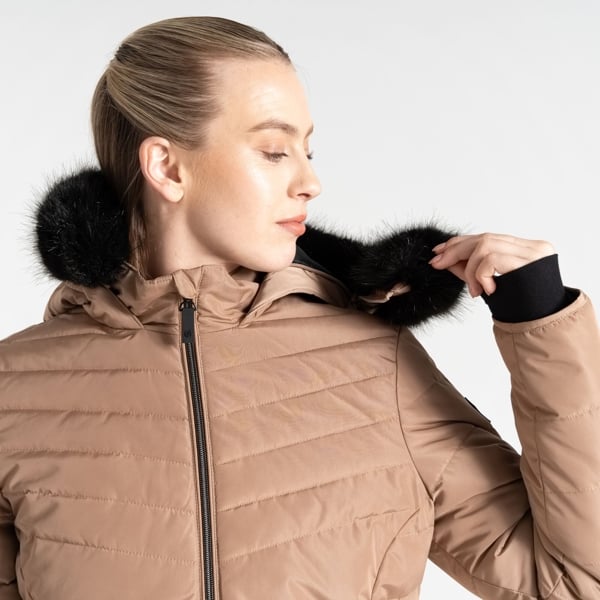 Dare 2B Women's Striking IV Mid Length Padded Jacket - Cashmere