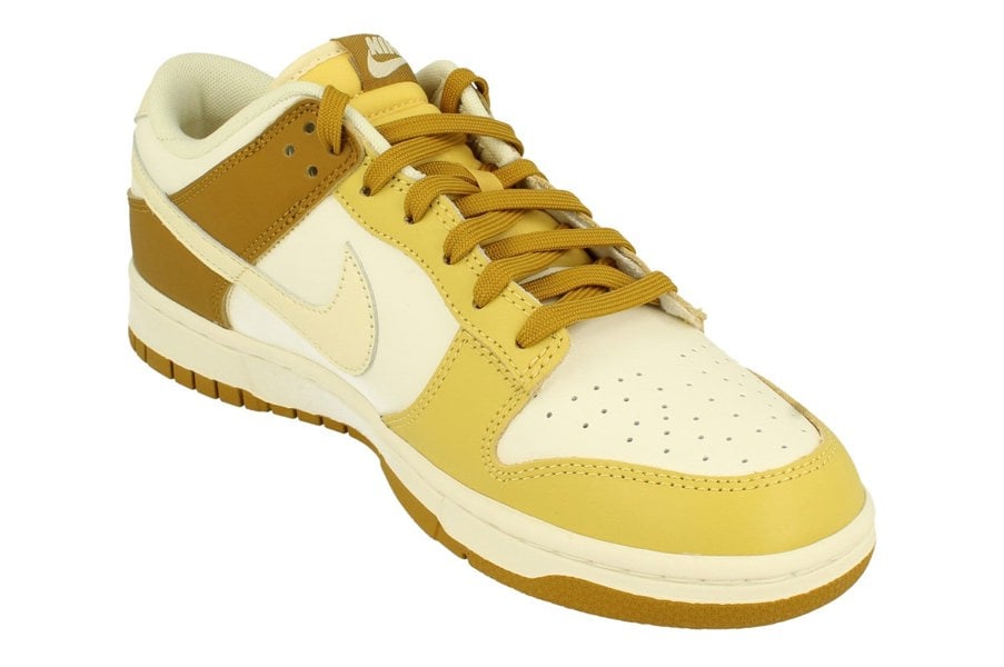 Nike Dunk Low Retro Mens Trainers Fz4042  716 - Bronzine Coconut Milk 716 - Photo 3