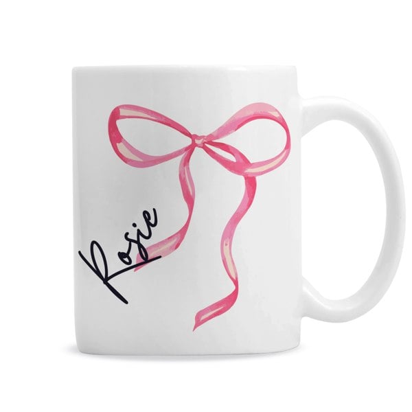 Personalised Memento Company Personalised Bow Mug