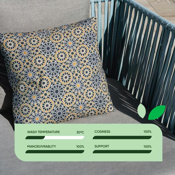 Gardenwize Pair of Outdoor Scatter Cushions – Casablanca Design