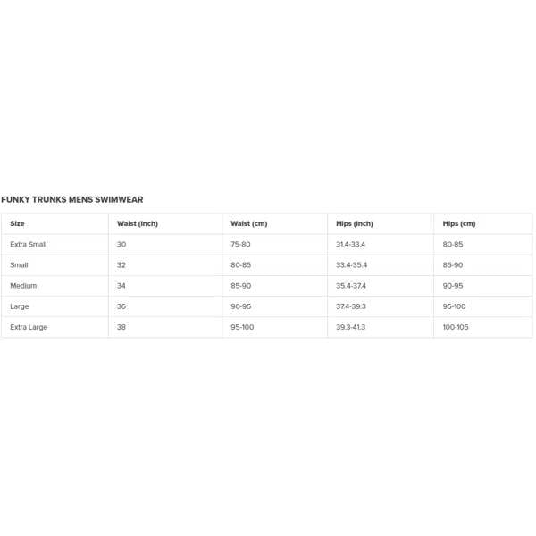 Funky Trunks Bundjalung Blue Sidewinder trunks in eco C-Infinity fabric