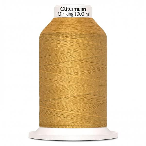 Gutermann Miniking Overlocker Thread 1000m Polyester Thread Suitable For Dressmaking