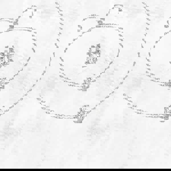 Say It With Oval Silver Bracelet